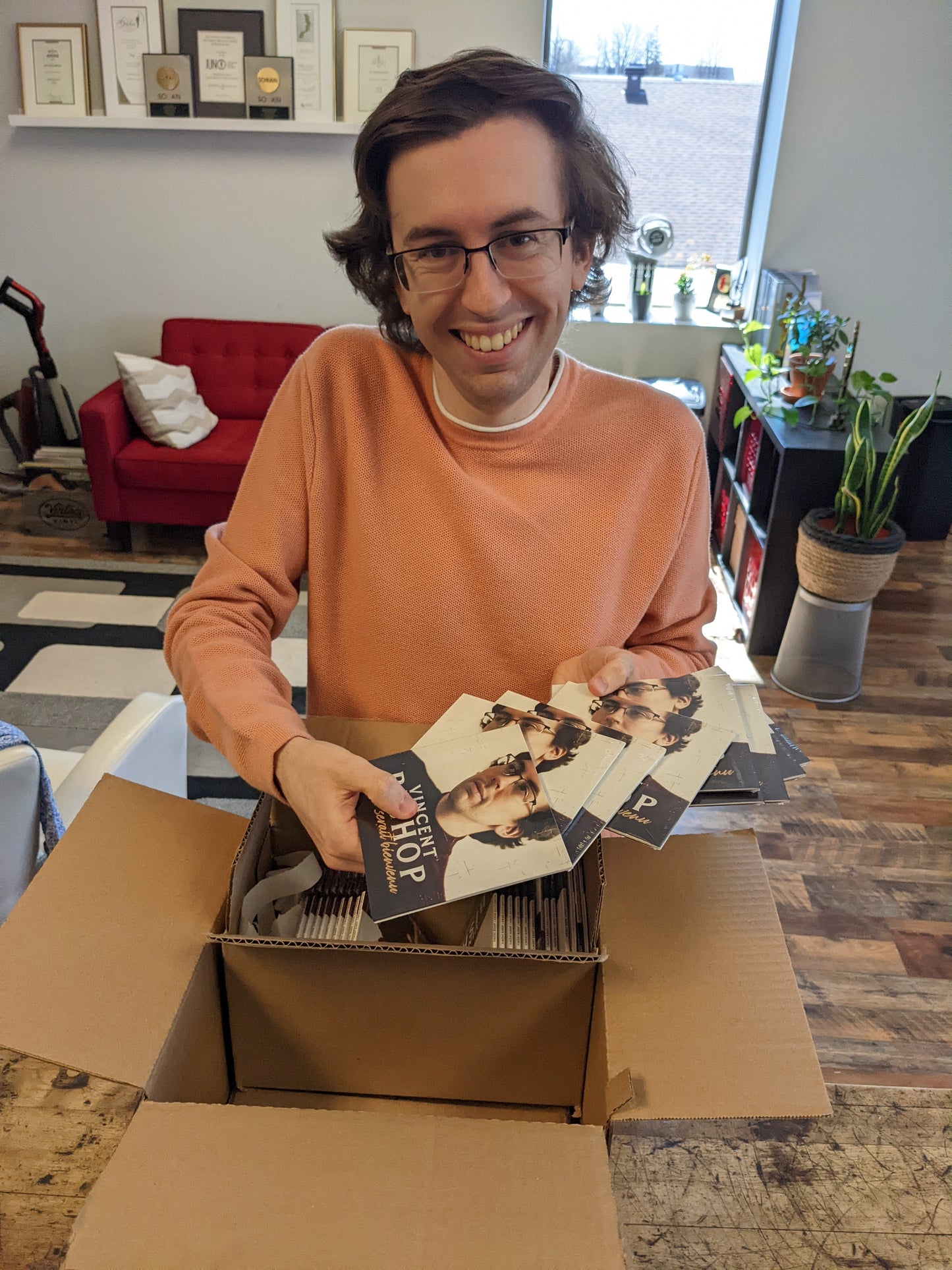 CD - L'amour serait bienvenu de Vincent Bishop