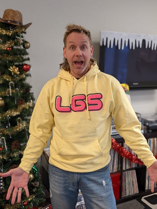 Hoodie logo LGS Jaune